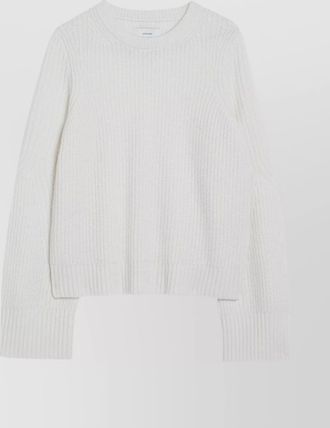 Loulou Studio cashmere crew neck long sleeve sweater