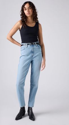 Levi's Vaqueros de tiro alto corte Mom - Mujer - 23X27 - Azul / Light Indigo Worn In