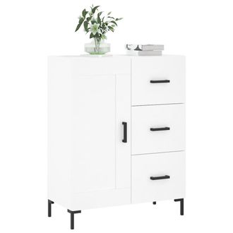 Berkfield Home Sideboard White 69.5x34x90 cm Engineered Wood