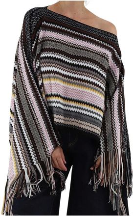 Missoni Dames, Jassen, Veelkleurig, Maat: ONE Size Wol