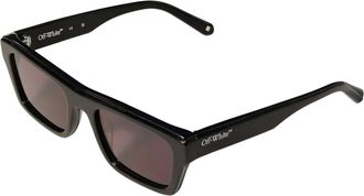 Off-white Unisex Sunglasses Flint Shiny Black Acetate