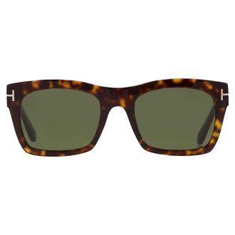 Tom Ford Nico Green Square Mens Sunglasses FT1062 52N 56