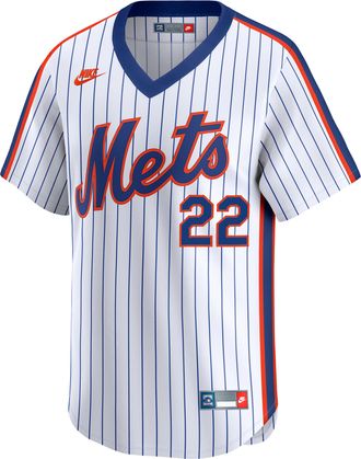 Nike Juan Soto New York Mets Cooperstown 40th Anniversary Nike Mens Dri-FIT MLB Limited Jersey in White | CO25NMC1NM9-U3E
