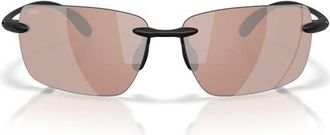 Costa Gulf Shore 66mm Sunglasses in Matte Black /Copper at Nordstrom