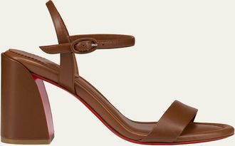 Christian Louboutin 85mm Miss Jane Leather Sandals