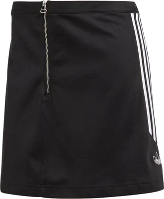 adidas (WMNS) adidas Originals Retro Throwback 3-stripes Mini Skirt Black FM1975