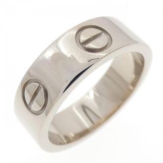 Cartier Love White Gold (18K) Band Ring (Pre-Owned)