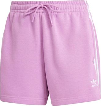 adidas (WMNS) adidas 3-Stripes French Terry Shorts Asia Sizing Purple IY2155