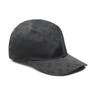 Herno Caps, unisex, Black, Size: M Logo Baseball Cap