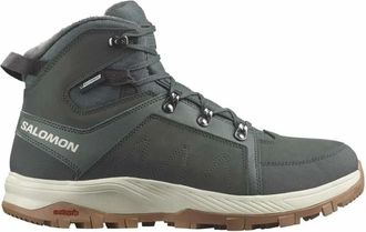 Salomon Outchill Trekking Boot - Heren - Sport - Groen - Maat: 45 EU Leer