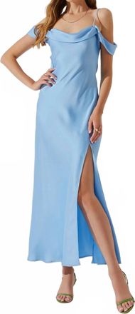 Astr Kitura Dress In Blue