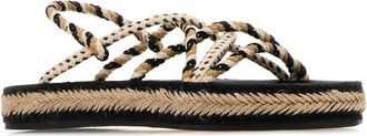 Isabel Marant Womens Kitza Sandals Multicolor Fabric