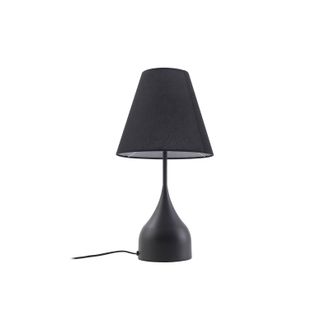 Lucande L&aacute;mpara De Mesa luoti En Negro Metal - Lucande