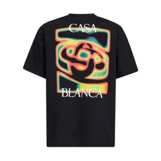 Casablanca Hombre, Camisetas, Negro, Talla: L