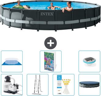 Intex Piscina Ultra Xtr Redonda - 610x122 Cm - 8-piezas S596