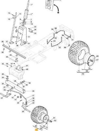 STIGA Sports Kit Rueda Delantera 11x4 Fe+wa P512 Dg Original Stiga - 384680082/0