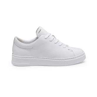 Crime London Sneakers, male, White, Size: 11 US White Leather Sneakers