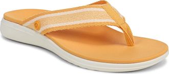 Vionic Indigo Flip Flop in Amber Yellow Multi at Nordstrom, Size 11