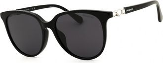 Swarovski SK6023D 100187 Black/Dark Grey
