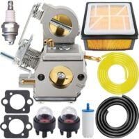 OEM Carburador Para Motosierra El&eacute;ctrica Husqvarna 2013 K750 K760 K750 K770 578243401 C3-el53, Repuesto 578243401 510181202 510181203 Para Zama C3-el53 C3