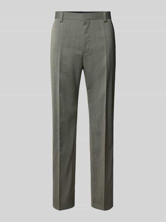 HUGO BOSS Regular Fit Anzughose aus Schurwoll-Mix Modell TEAGAN231X in Oliv, Gr&ouml;&szlig;e 102