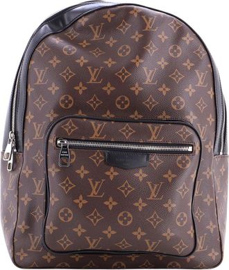 Louis Vuitton Josh Backpack Macassar Monogram Canvas (Authentic Pre-Loved)