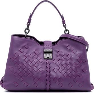 Bottega Veneta Borsa a tracolla Napoli Intrecciato in nappa 2012-2024 - Viola