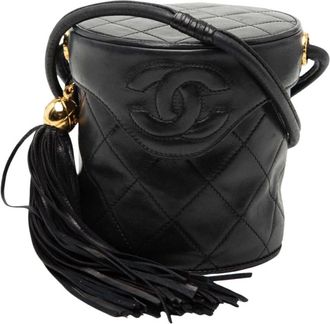 Chanel Bolso Pre-owned con Borla - Pre-owned - Mujer - Negro - ONE SIZE
