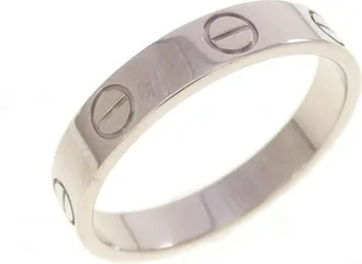 Cartier White Gold (18K) Band Ring (Pre-Owned)