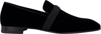 Christian Louboutin Dandydeco Platte Loafers - Heren - Loafers - Zwart - 40 EU - Leer - Schoenen