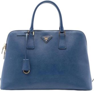 Prada Pre-owned Handbags, female, Blue, Size: ONE SIZE Pre-owned Vintage Handbag
