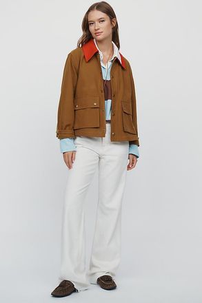 The Great. 100% Cotton Swingy Jacket
