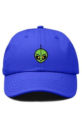 Dalix Duder Alien Dad Cap in Royal Blue at Nordstrom