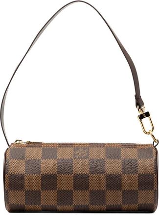 Louis Vuitton 1990-2025 Damier Ebene Papillon Pochette handbag - Marrone