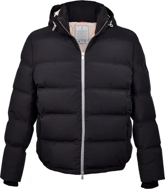 Brunello Cucinelli Black Polyamide Full-Length Mens Jacket