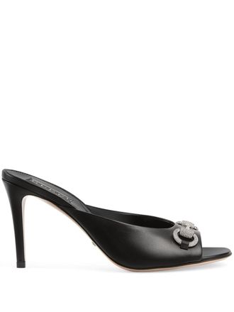 Gucci 90mm Horsebit sandals - Black