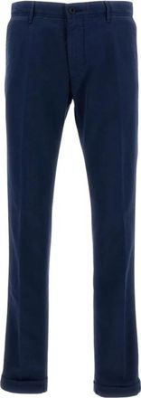 Incotex Chinos - Heren - Chinos - Blauw - W31 - Katoen - Broeken