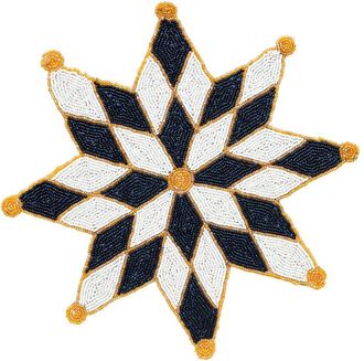 Tiramisu Polaris Starburst Beaded Placemat