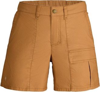 Royal Robbins Crux Short Shorts f&uuml;r Damen | orange/braun