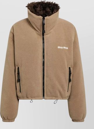 Miu Miu faux fur jacket