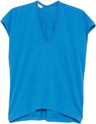 Dries Van Noten Tops, Dames, Blauw, M, T-shirt