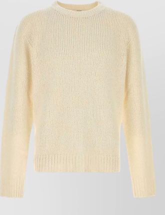 The Row silk laing crewneck sweater soft knit