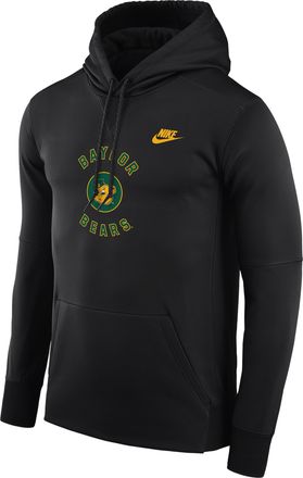 Nike Baylor Bears Nike Mens Football Therma-FIT College Hoodie in Black | M41563P400BYLU-BLK