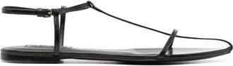 Jil Sander Ankle-Strap Leather Sandals - Womens - Calf Leather