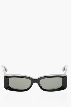 Gucci Rectangular Frame Sunglasses with Statement Design size Unica