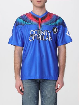 Marcelo Burlon T-shirt in poliestere con stampa Ali County Of Milan