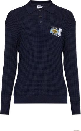 Moschino Uomo, Maglie, Blu, S, new