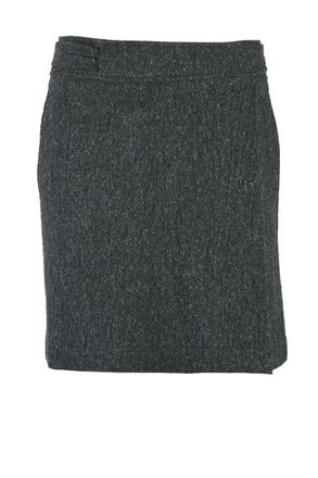 Pomandere Mini Wrap Skirt - Grey