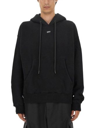 Off-white Oversized Black Hoodie