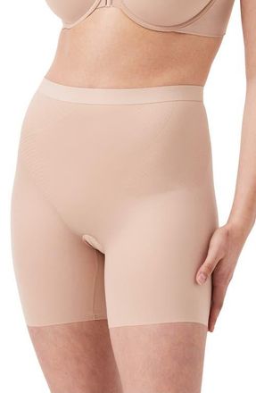 Spanx SPANXshape Invisible Girlshorts in Champane Beige at Nordstrom, Size X-Large
